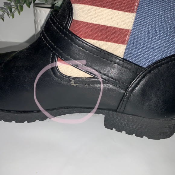 Rue21 American Flag Ankle Boots - Picture 6 of 9